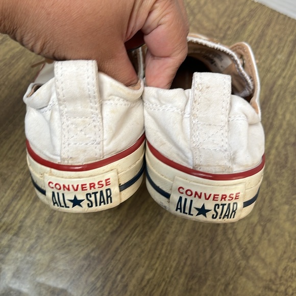 Converse All Star Discolored White Sneakers Shoreline Size 7 - Picture 7 of 12